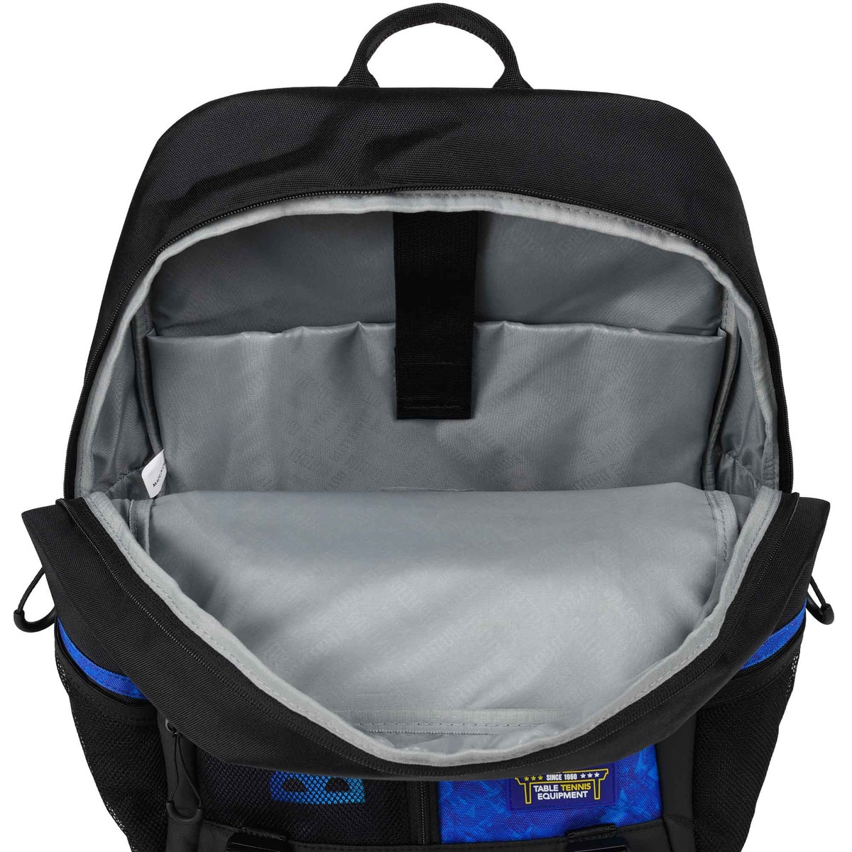 Butterfly Table Tennis Tokai Backpack - Blue - Main Compartment